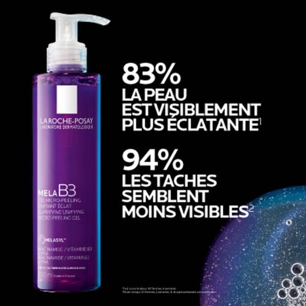 MELA B3 GEL MICRO-PEELING ANTI-TACHES UNIFIANT ÉCLAT – Image 2