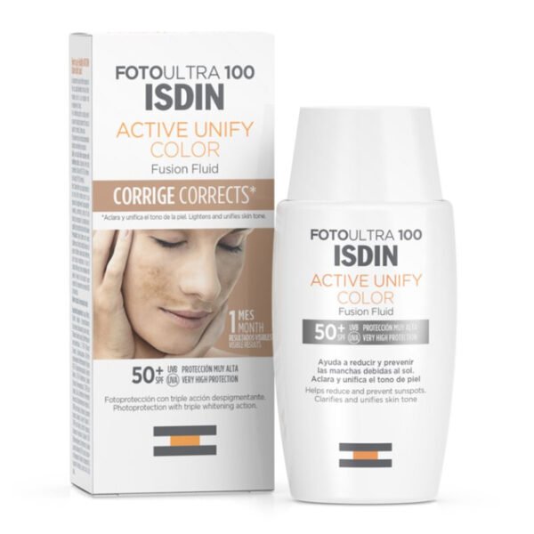 ISDIN FOTO ULTRA ACTIVE UNIFY COLOR ANTI-TÂCHES 50spf 50 ML