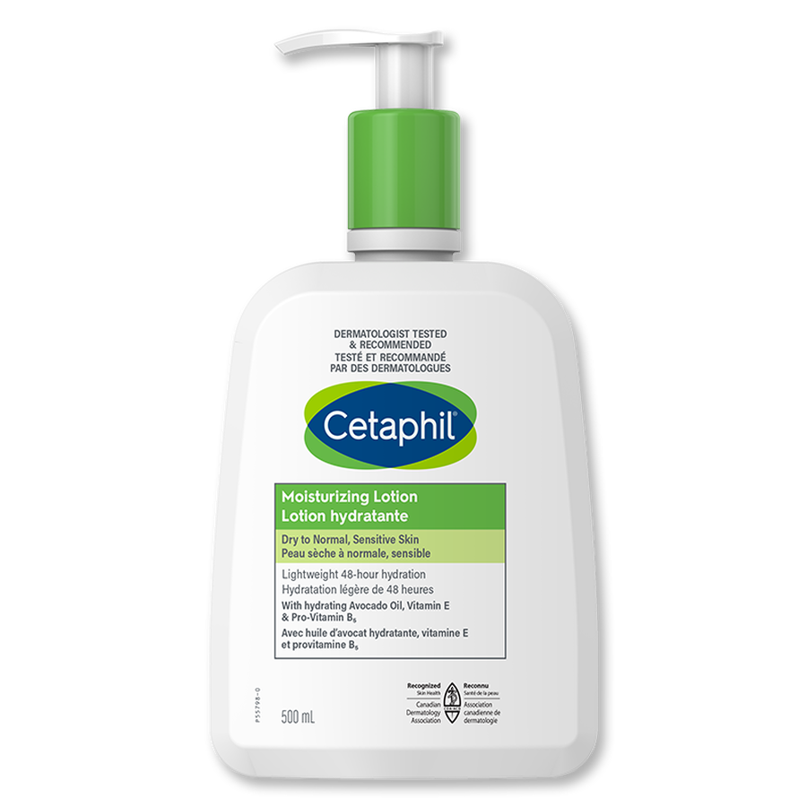 CETAPHIL – Lotion Hydratante Peau Sèche, Normale Et Sensible – 500ml