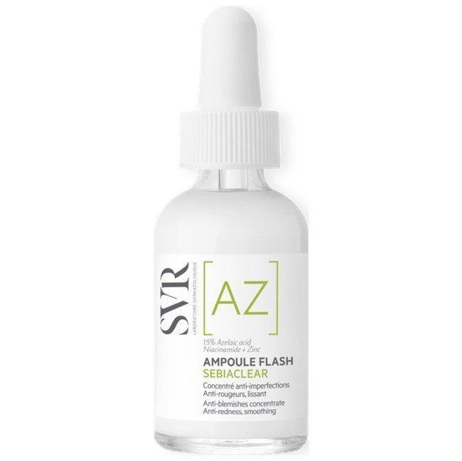 SVR – Sebiaclear (az) Ampoule Flash Concentré Anti-imperfections Anti-rougeurs Lissant – 30ml