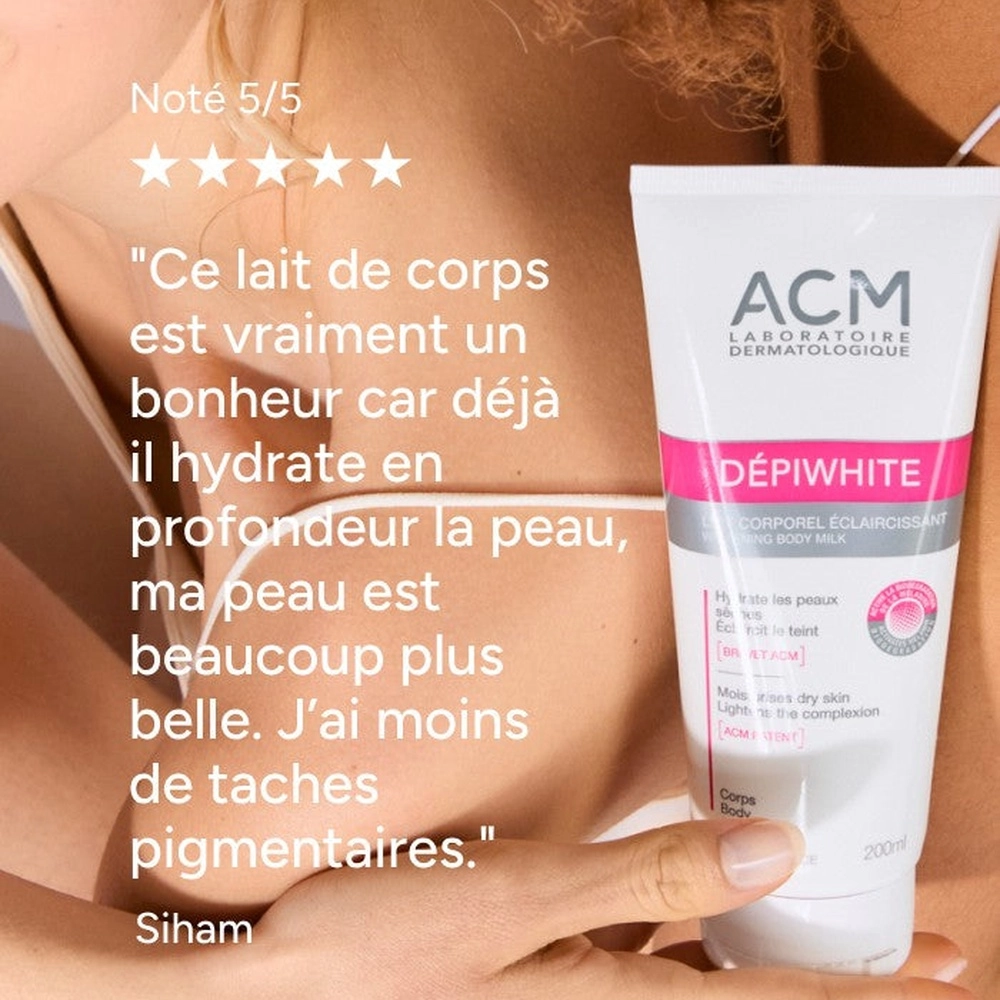 ACM – Dépiwhite Lait Corps Eclaircissant – 200ml – Image 2