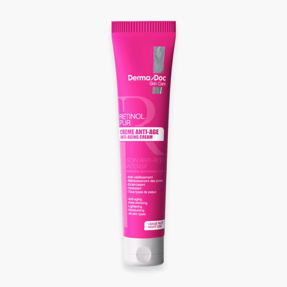 DERMADOC – Skin Crème Anti-Âge Pure Rétinol de Nuit – 40ml