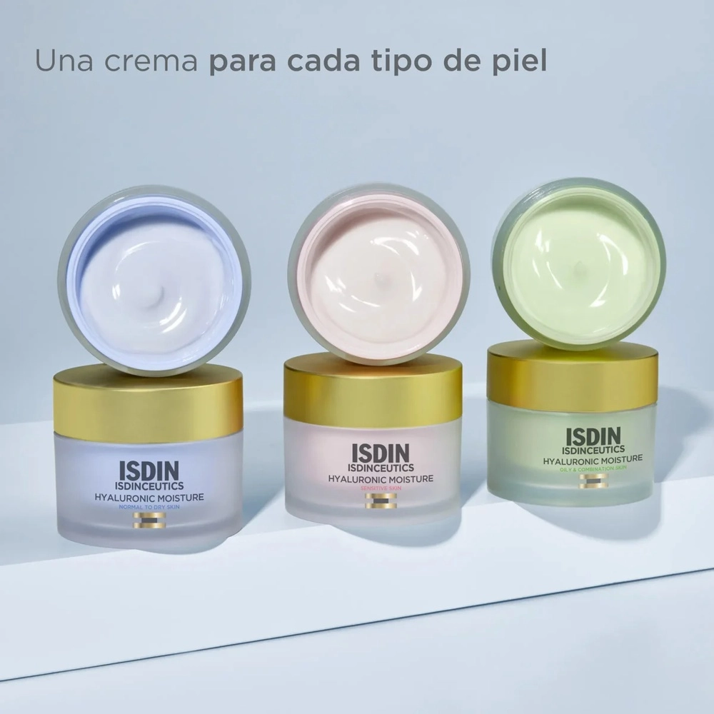 ISDIN – Isdinceutics Hyaluronic Moisture Crème Hydratante Peau Normale à Sèche – 50g – Image 5