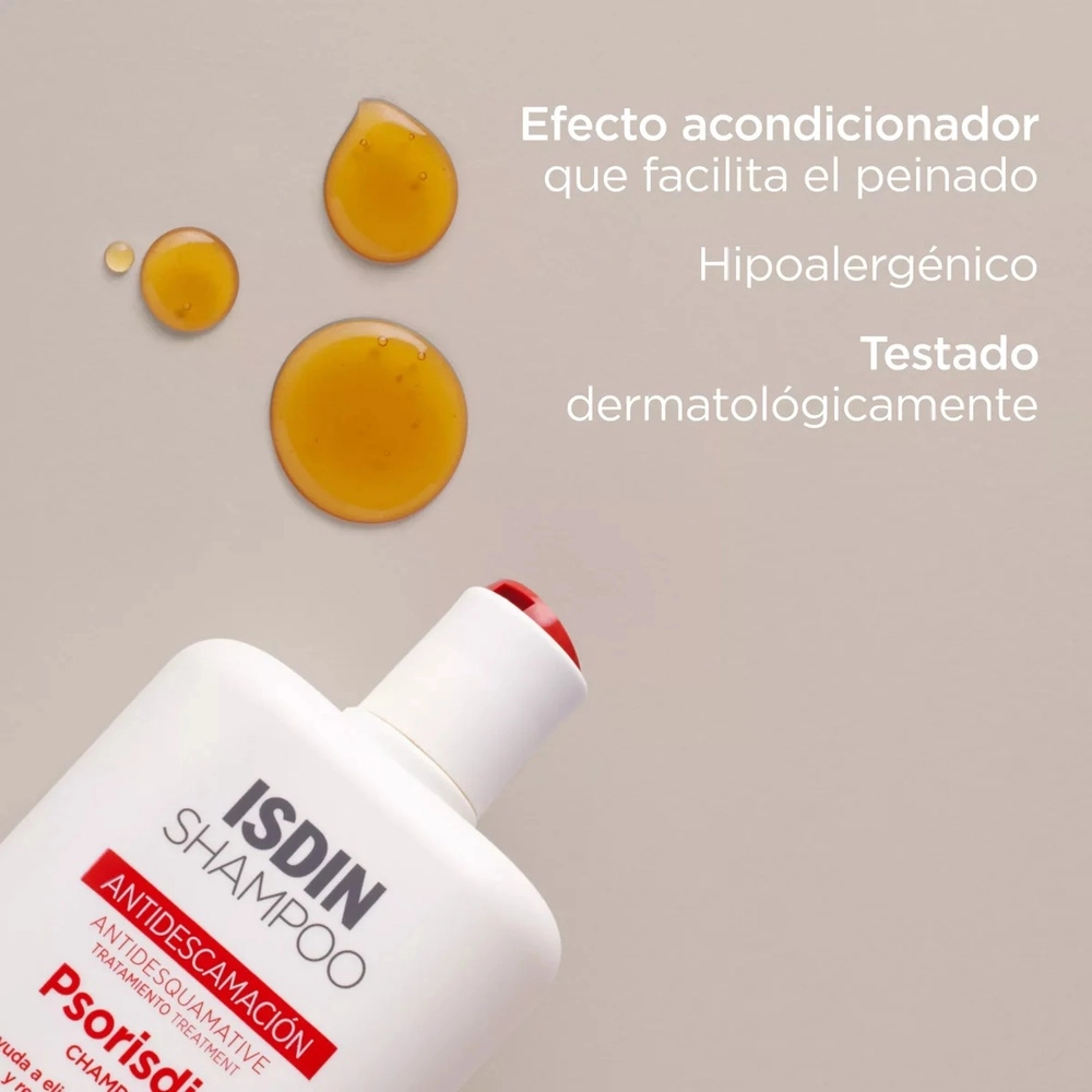 ISDIN – Shampoo Shampoing Psorisdin Antipeliculaire – 200ml – Image 3