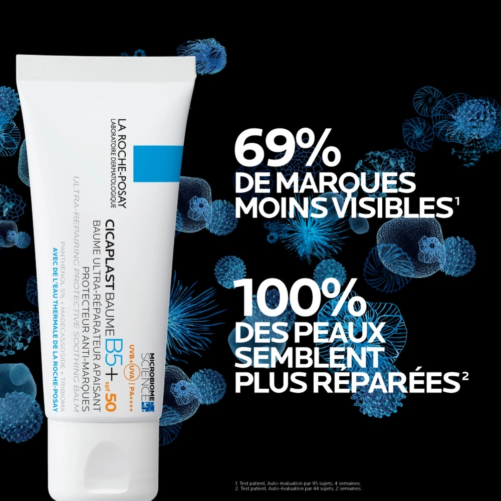 LA ROCHE-POSAY – Cicaplast Baume B5+ SPF50 Baume Réparateur Ultra Apaisant – 40ml – Image 4
