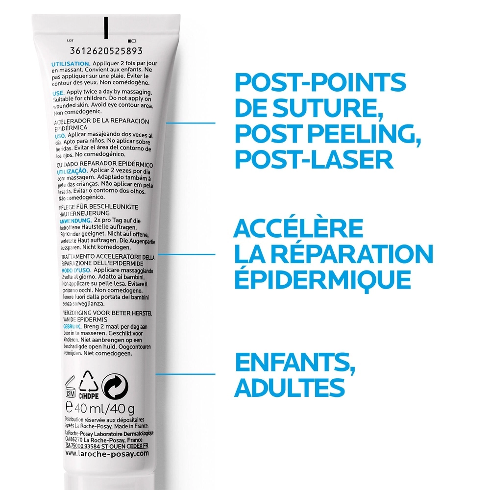 LA ROCHE-POSAY – Cicaplast Gel B5 Soin Accélérateur – 40ml – Image 2