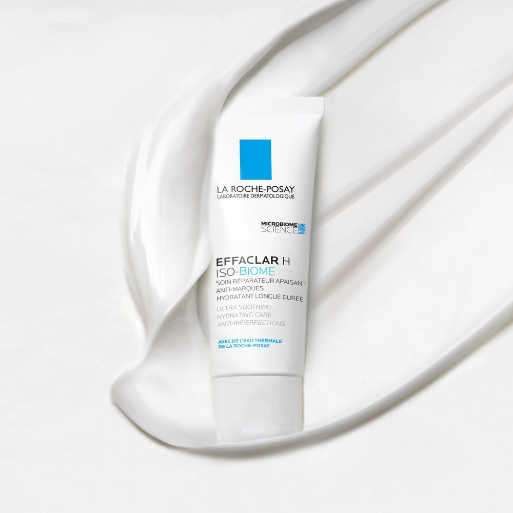 LA ROCHE-POSAY – Effaclar H ISO-BIOME Soin Réparateur Apaisant Anti-Marques – 40ml – Image 2
