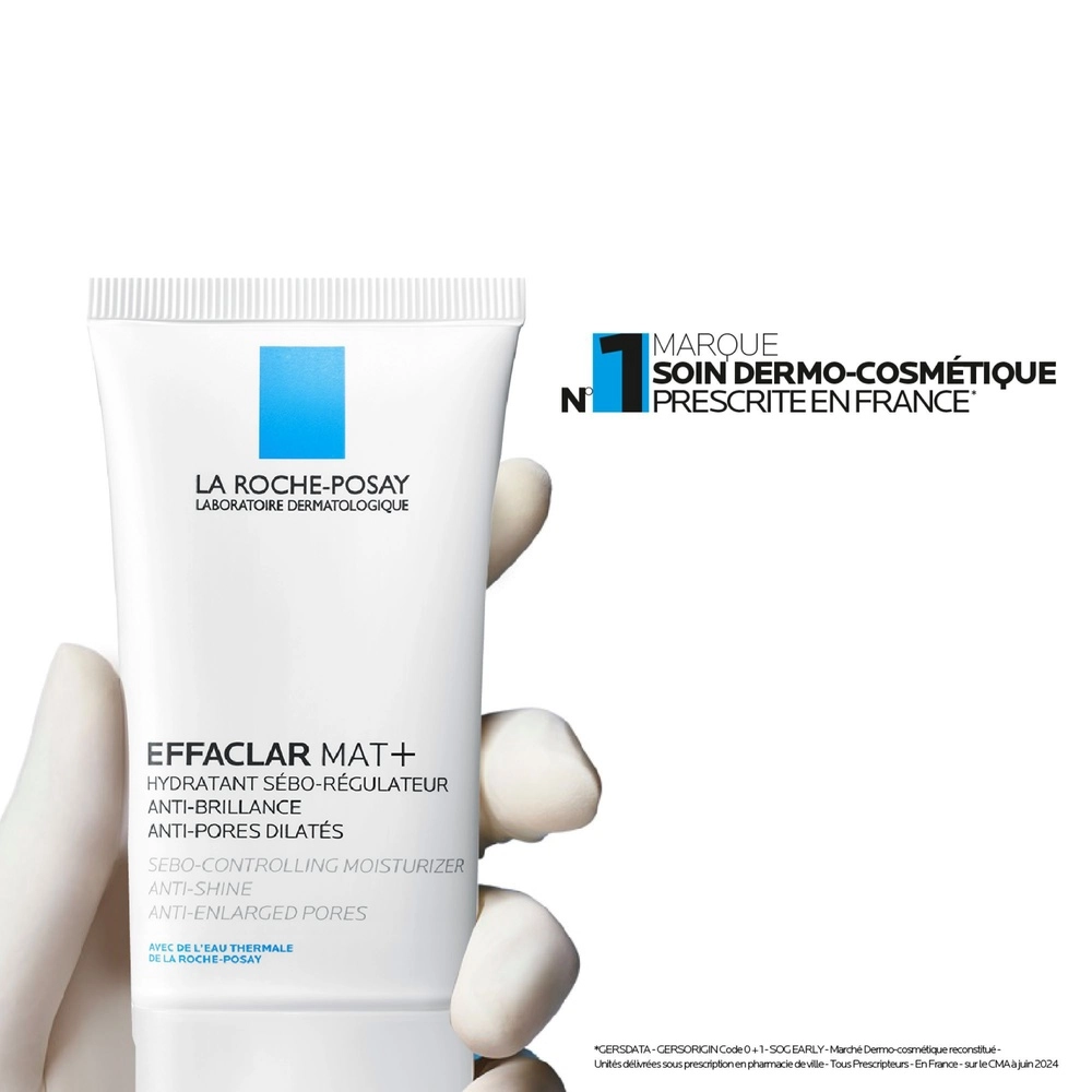 LA ROCHE-POSAY – Effaclar Mat+ Hydratant Sébo-Régulateur – 40ml – Image 5