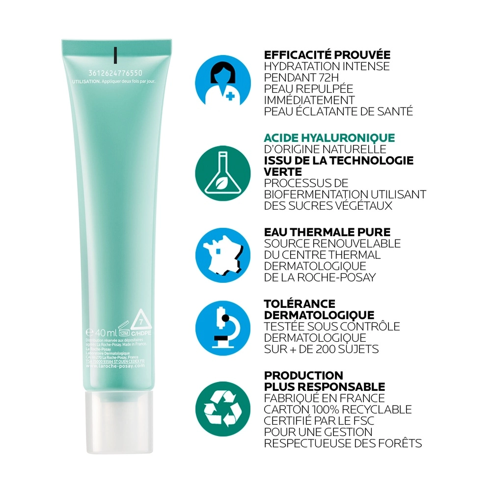 LA ROCHE-POSAY – Hydraphase HA Légère Crème Hydratante – 50ml – Image 5