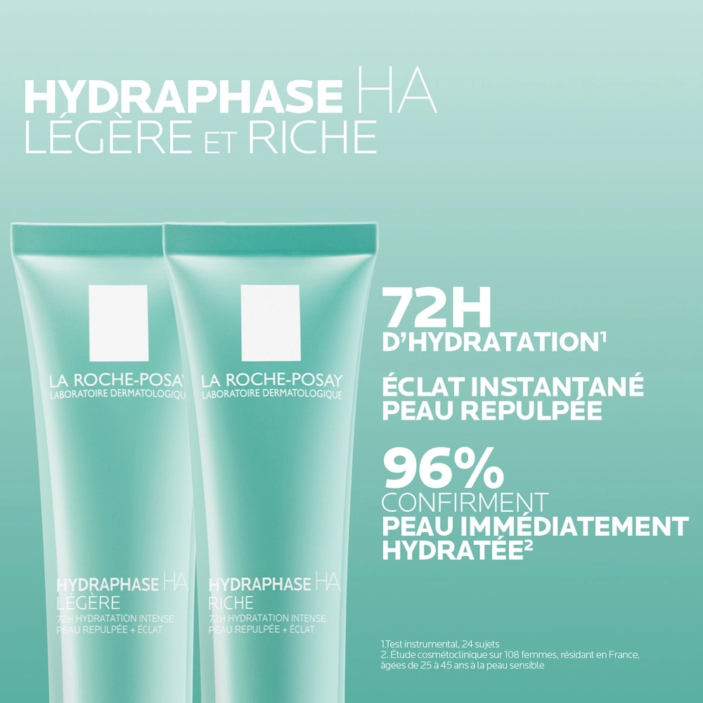LA ROCHE-POSAY – Hydraphase HA Légère Crème Hydratante – 50ml – Image 3