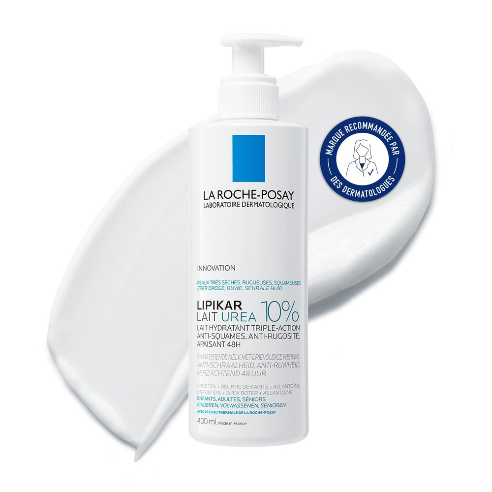 LA ROCHE-POSAY – Lipikar Lait Urea 10% Hydratant – 400ml – Image 3