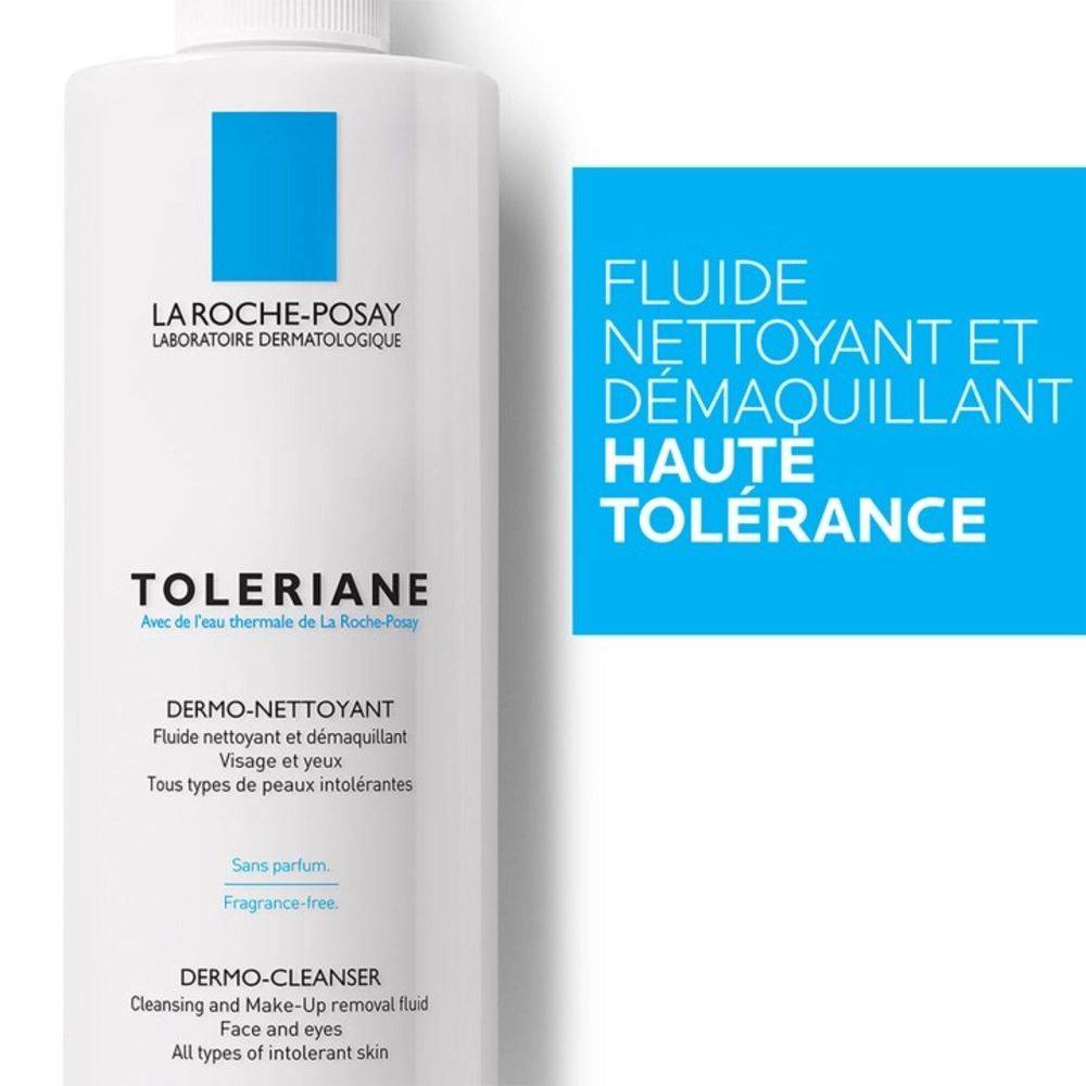 LA ROCHE-POSAY – Toleriane Dermo-nettoyant Fluide Nettoyant Et Démaquillant – 200ml – Image 2