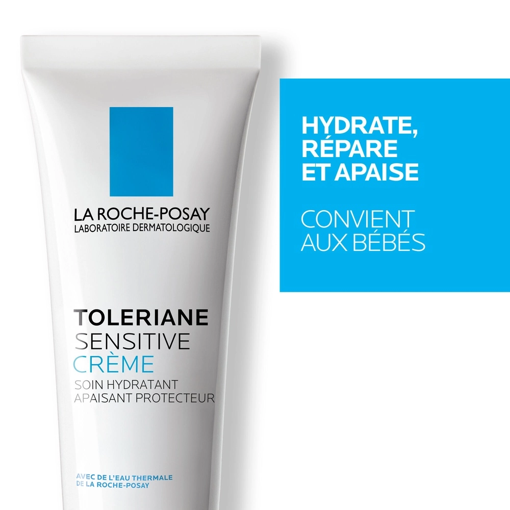 LA ROCHE-POSAY – Toleriane Sensitive Crème Soin Hydratant Apaisant – 40ml – Image 2