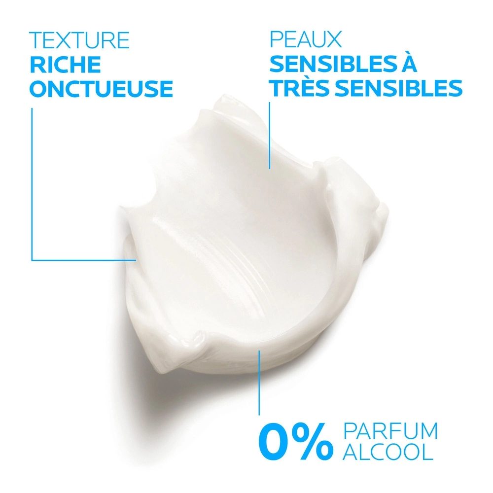 LA ROCHE-POSAY – Toleriane Sensitive Riche Soin Hydratant Apaisant – 40ml – Image 4