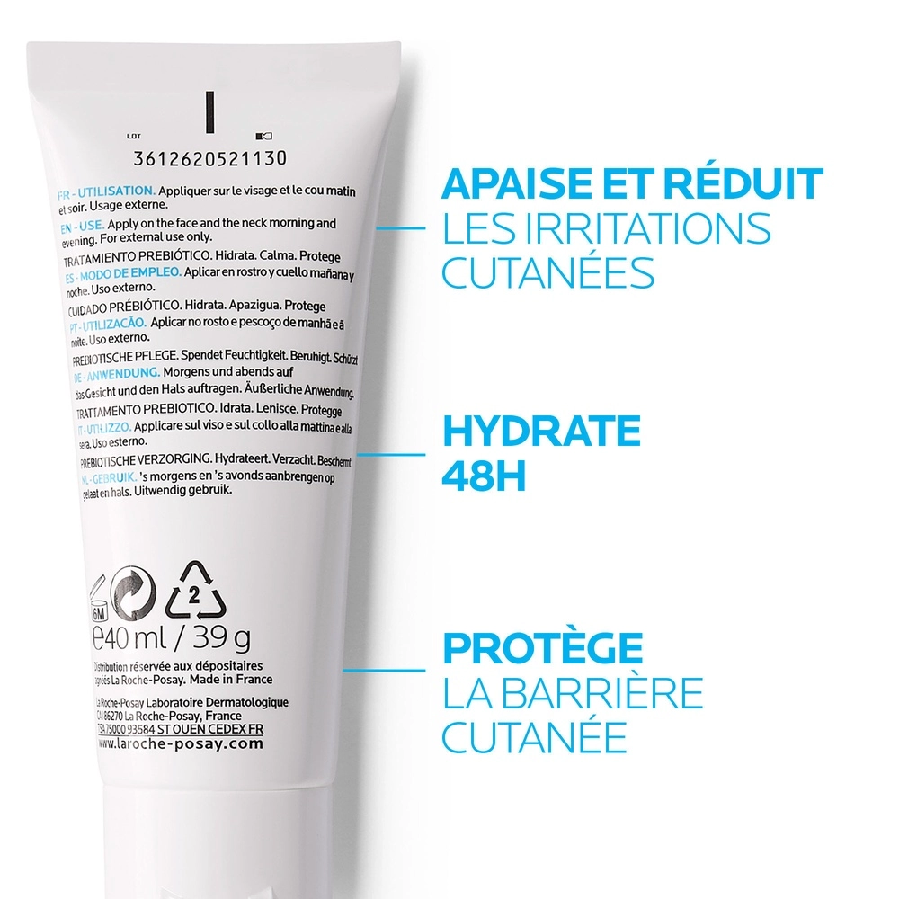 LA ROCHE-POSAY – Toleriane Sensitive Riche Soin Hydratant Apaisant – 40ml – Image 3
