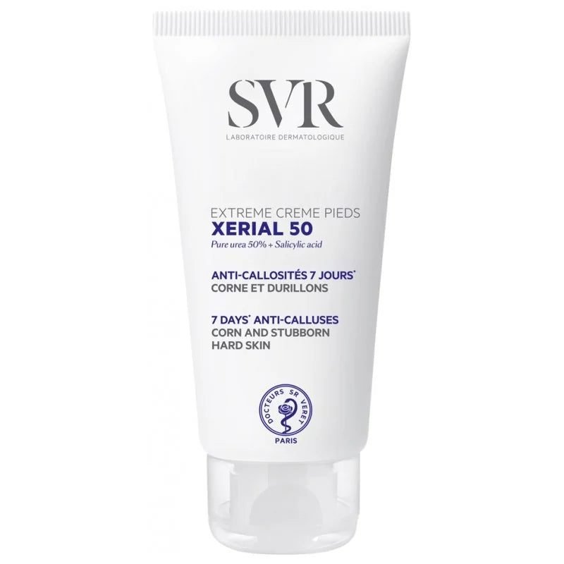 SVR – Xerial 50 Extrême Crème Pieds Anti-callosités 7 Jours Cornes Et Durillons – 50ml