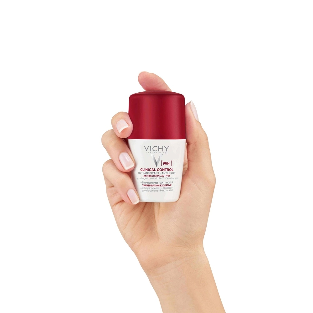 VICHY – Déodorant Roll-On Clinical Control Détranspirant Anti-Odeur 96h – 50ml – Image 3